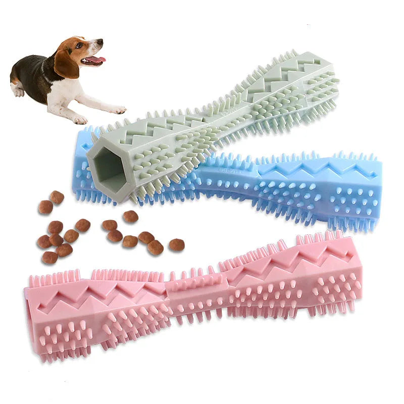 Brosse à Dent Ludique pour Chien - Jouet à Mâcher Nettoyant