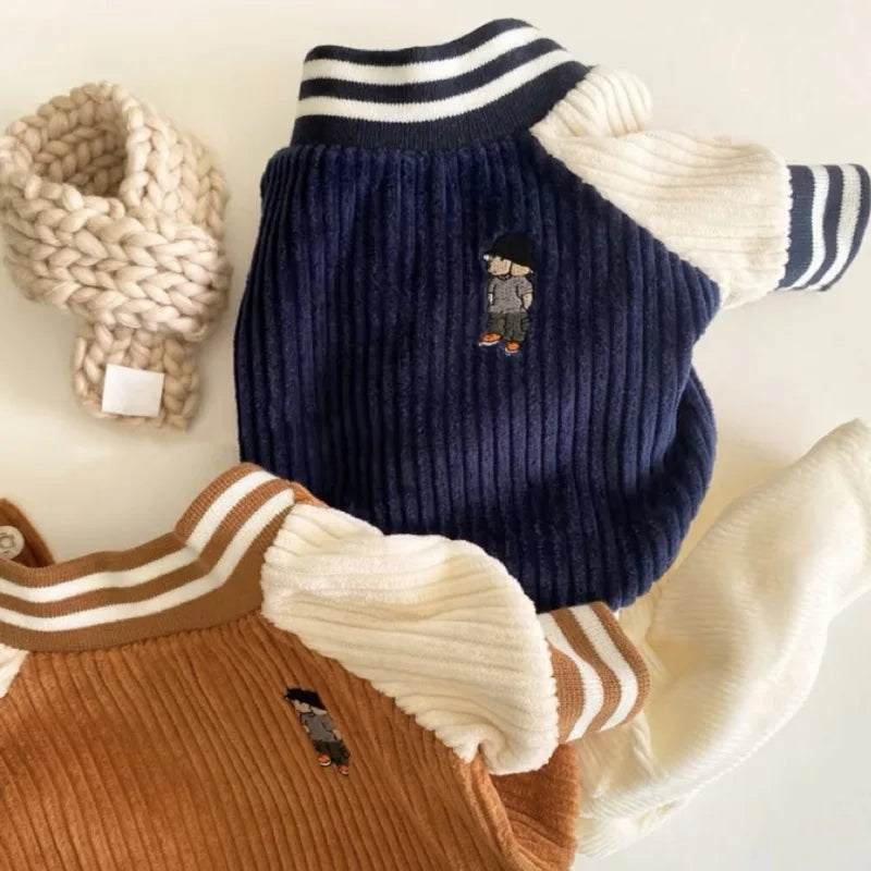 Veste Baseball pour Chien - Brodée Style Sportif