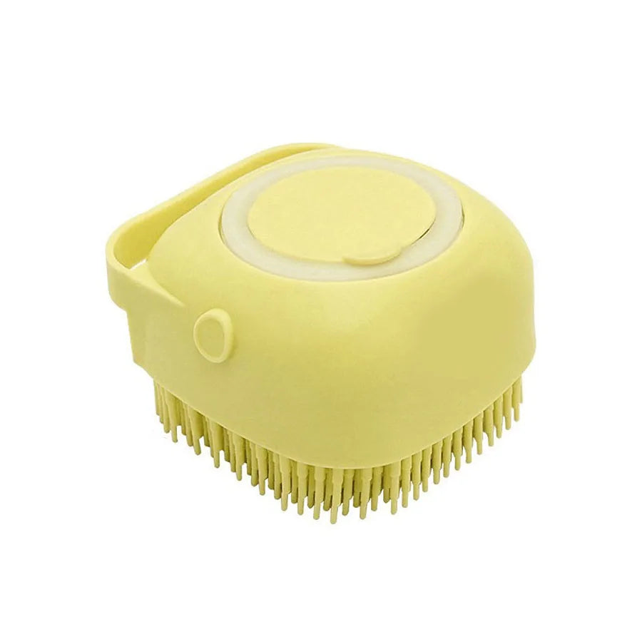 Brosse Lavante Silicone pour Chien Chat - Massage Shampoing
