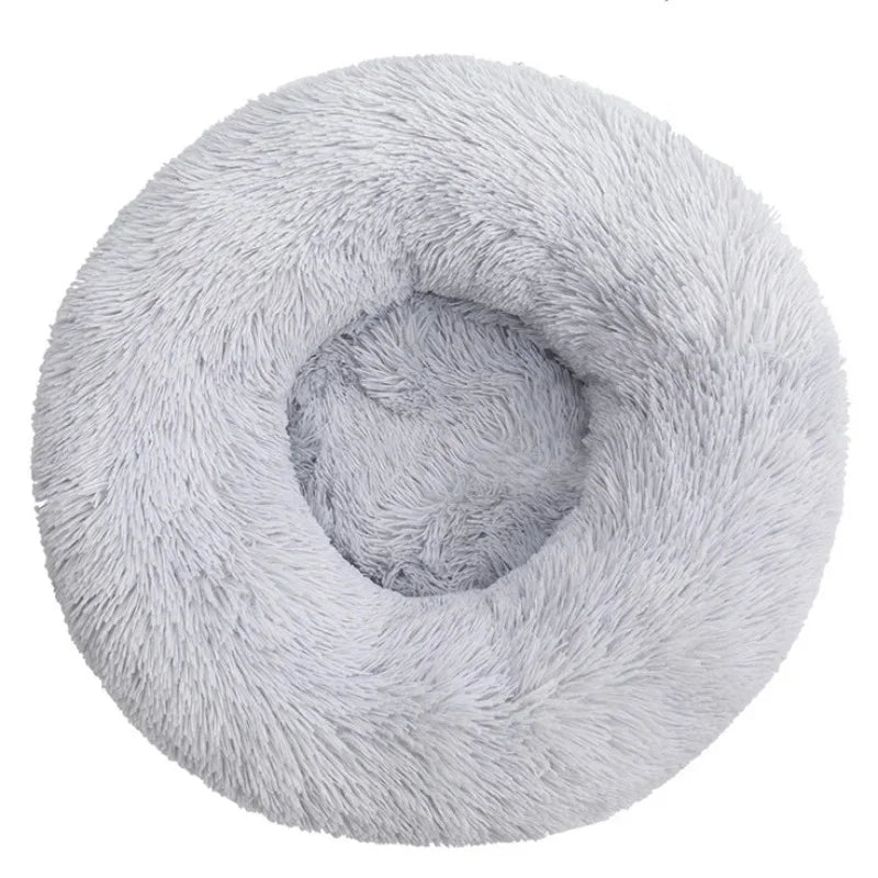 Lit Tout Doux pour Chien Chat - Panier Moelleux Rond