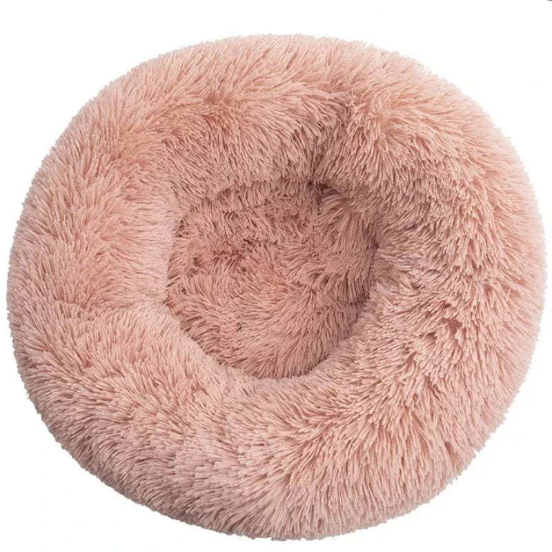 Lit Tout Doux pour Chien Chat - Panier Moelleux Rond