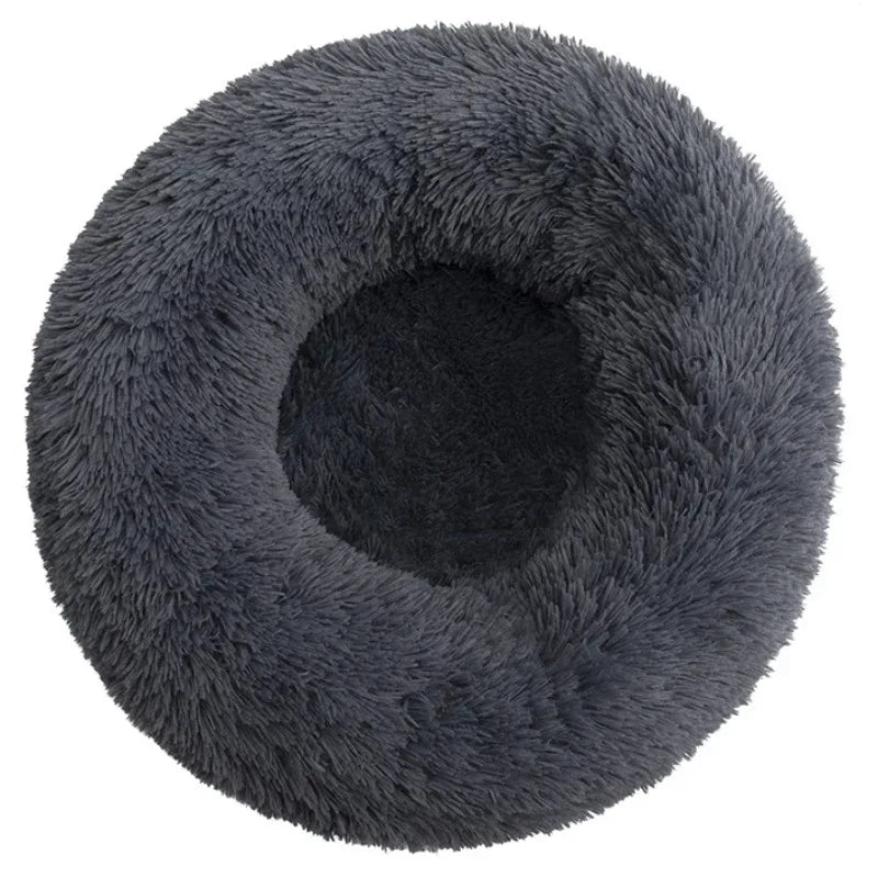 Lit Tout Doux pour Chien Chat - Panier Moelleux Rond